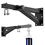 IMAYCC Profi Boxsack Halterung, Adjustable Boxsack Wandhalterung, Punch Bag Holder Punching Bag...