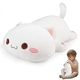 Dekewe Plüschtier Katze, 40cm Plüschtier Flauschiges Stofftier, Kuscheltier Ausgestopftes Tier...