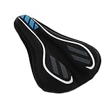 GALPADA wasserdichte PU Fahrradsitzbezug mit Stoßdämpfender Polsterung Komfortable Fahrrad...