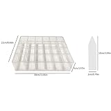 5er-Pack Seed Kit 24 Cell Seedling Trays Gardening Keimung Plastic Tray Nursery Pots Mini Propagator...
