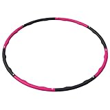 GORILLA SPORTS® Hula Hoop Reifen - zum Abnehmen, Ø 96cm, 8 Segmente Steckbar, für Erwachsene, 1...