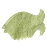 CONGARTENO Natürlicher Jade Massagekamm Schabeplatte für Gesicht und Körper Leichtes Hsiuyen Jade...