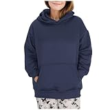 Sweatshirt DamenDamen Sweatjacke Mit Kapuze Hoodie Jacke Oversize Zipper Sportjacke Frauen Langarm...