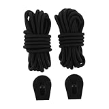 PEPLAYTAL 2 Stück Paddleboard Fixierleine Elastische Surfboard Leash mit Rutschfesten Verstellbaren...
