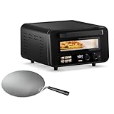 Princess Pizzaofen Pro Max, 15L, 400°C, Digitales Bedienfeld, 2100W, Pizzastein & Schaufel,...