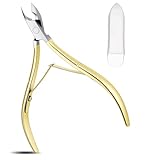 Nagelzange Fußnägel, Fußnagelzange Gerade Klinge für Starke Nägel & Eingewachsene Nägel,...