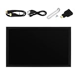 Pyasuye 7-Zoll Bildschirmmonitor Mit Mehreren Anschlüssen HDTV Kompatibler VGA AV Typ C DC12V...