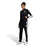 adidas Damen ESSENTIALS 3-STRIPES TRACKSUIT Black, L