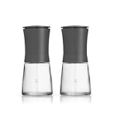 WMF Trend Mühlenset 2tlg, Salz- und Pfeffermühle unbefüllt, Glasbehälter, Keramikmahlwerk,...
