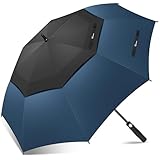 NINEMAX Golf Regenschirm Groß Sturmfest XL, Großer Regenschirm Sturmfest Stabil, Golfschirm Gross...
