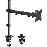 SIMPLETEK - Einzel-Monitorarm | Schreibtischhalterung 13'-32', VESA 75/100mm | max. Belastung 10kg,...