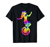 Einrad Mädchen Unicycle Kinder T-Shirt