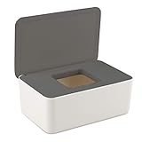 Feuchttücher-Box Baby Feuchttücherbox,Aufbewahrungsbox für Feuchttücher, Baby Tücher Fall...