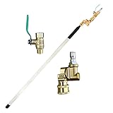 Heizkörper Reinigungsstab, 310 Bar 60 cm Reinigungswerkzeug mit Luftschlauch, Fahrzeugausrüstung...