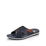 Rieker Herren Pantoletten | Männer Slipper | Sandalen | Freizeitschuhe | Schlupfschuhe | Slides |...