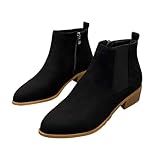 Generisch outlet angebote Langschaft Stiefel Damen Weiter Schaft Damen Chelsea Mit Rutschfest Sohle...