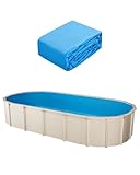 VEVOR Ovale Poolfolie, 500 x 300 x 120 cm, Innenfolie, Ersatzfolie, Innenhülle, Schwimmbadfolie,...