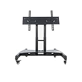 Tragbarer Universal-TV-Ständer – Schwenkfuß für 32-70-Zoll-Fernseher, 90° drehbar,...