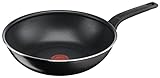 Tefal Easy Cook & Clean Wokpfanne 28 cm, Antihaftbeschichtung, Thermo-Signal Temperaturindikator,...