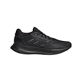 adidas Run Falcon 5 Damen-Sneaker, Schwarz/Schwarz/Schwarz, 9.5 US