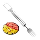 2 in 1 Edelstahlfrucht geschnitten | Melonenlöffel | Wassermelone Cut |...