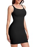 MISS MOLY Shapewear Damen Unterkleid Nahtlose Shape Unterröcke Bauch Weg Figurformende Unterkleid...