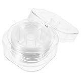 DOITOOL 3 Rollen Elastische Schmuckfaden Weiß Stretchy String für Armbänder DIY Perlenfädeln...
