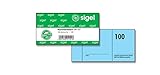 Sigel GN101 Nummernblock, 100 Bons (fortlaufend nummerierter Block von 1 bis 100, 10,5 x 5 cm), 1...