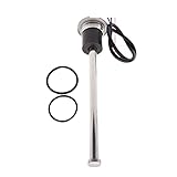 HEALBYBLE Motorrad-Kraftstoffstandssensor + 52 mm Digitale Kraftstoffstandsanzeige 240~33 Ohm...