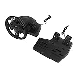 Driving Force Racing Wheel und Bodenpedale, 270° Drehbares Game-Lenkrad mit Schalthebel, USB...