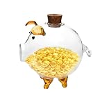 Money Jar | Schweinedose Rettungsbox - Tragbare transparente Schweinemünze Rettungsbox für Kinder...