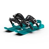 Snowfeet PRO - Mini Short Ski Skates für Schnee | Ski für Winterschuhe | Kurze Snowskates...