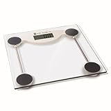 Homoyoyo 1 Stück LCD Personenwaage Transparent Elektronische Badwaage mit Hoher Genauigkeit und LCD...
