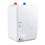 8L Kleinspeicher Warmwasserspeicher Warmwasser-Durchlaufspeicher Durchlauferhitzer 30-65℃...