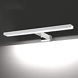LED-Badezimmer-Spiegelschrank-Licht, Wandmontage, ohne Bohren, IP44, wasserdicht, neutralweiß, 50...