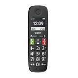 Gigaset E290HX - DECT-Mobilteil mit Ladeschale - Fritzbox-kompatibel - Schnurloses Senioren-Telefon...