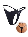 comeondear Brazilian Slip Damen Seamless String Tanga Sexy Dünn Mini G String Bikini Sexy...