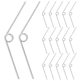 jojofuny 50 Stück Förmige Ersatzfeder aus Stahl für Gartenscheren Pruningscheren Federn für...