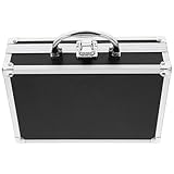 NUOBESTY Multifunktionaler Aluminiumlegierung Werkzeugkasten 23X16X7cm mit Sicherheitsverschluss...