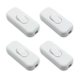 MejaRizon 4 Stück Zwischenschalter Weiß