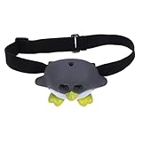 ibasenice Stirnlampe Tierform Abs Kunststoff Langlebig Cartoon Kopflampe für Outdoor Camping...