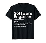 Software Engineer Definition Shirt Coder Definition T-Shirt