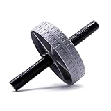 AB Wheel ABS Trainingsgerät mit automatischer Rückprallfunktion für Bauchmuskeltraining, robust...