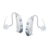 Beurer HA 85 digitale Paar-Hörhilfen mit sehr klarem Klang dank RIC-Bauweise, 2 Hörprogramme, 4...