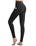 CAMBIVO Sport Leggings Damen Lang, Sporthose High Waist mit Handytasche, Leggins mit Handytasche,...