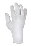 (12 Paar) teXXor Handschuhe Baumwolltrikot-Handschuhe Schichtel MITTELSCHWER 12 x weiß Gebleicht 13