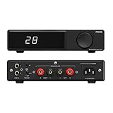 SMSL AO10 HiFi-Verstärker, 2-Kanal-Stereo-Endstufe, 100 W Class-D-Vollverstärker für Passive...