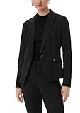 Comma Taillierter Blazer aus Viskosemix