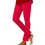 Damen-Yogahose mit hoher Taille, Trainingsanzug, Fitness-Training, elastische Taille, ausgestellte...