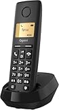 Gigaset Pure 120 - Schnurloses Telefon mit Anrufschutz und ECO DECT - beleuchtetes Display -...